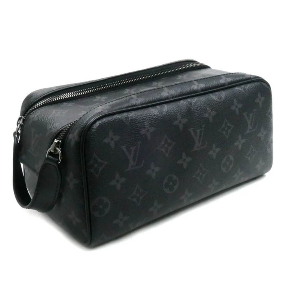 LOUIS VUITTON Monogram Eclipse Black Dopp Shoulder Bag